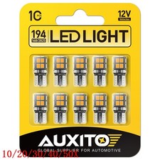 AUXITO Amber 175 2825 Light Bulb Super Bright 168 194 T10 LED Parking  2/10x picture