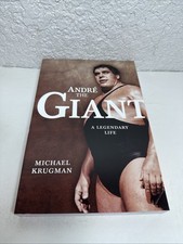 ANDRE the GIANT A Legendary Life by Michael Krugman Paperback picture
