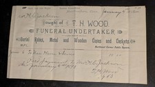 Antique Undertaker Arizona Museum Handwritten Documents Tucson Bisbee Rare picture