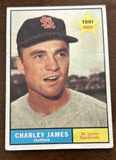 1961 Topps - High # Charlie James #561 picture