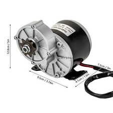 MY1016Z 12V 250W Gear Reduction Motor for E-Bike Scooter ATV 9:1 2750RPM picture