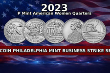 2023 P American Women Quarters Set BU 5 Coins All 5 Designs Uncirculated picture