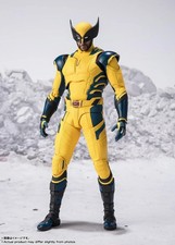 Bandai S.H.Figuarts Deadpool & Wolverine Wolverine Figure (yellow picture