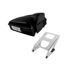 XMT-MOTO Chopped Tour Trunk Fit for Harley-Davidson 2014-2025 Touring | Vivid... picture