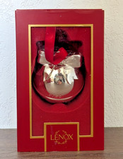 Lenox 2025 Annual Christmas Bell Silverplate Ornament w/ Box NEW picture