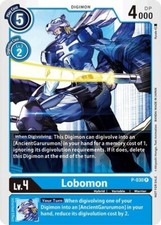 Lobomon Foil - P-030 NM - Digimon TCG picture