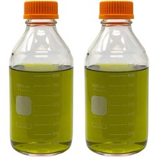 Corning PYREX #1395-1L, 1000ml Round Media Storage Bottle, with 1L, picture