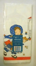 Vintage HOLLY HOBBIE American Greetings Paper Tablecloth Table Cover craft USA  picture