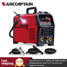 ARCCAPTAIN TIG Welder 200A High Frequency 110v/220v Dual Voltage TIG/Stick/Arc picture