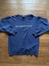 Comfort Colors Barefoot Blue Crewneck Sweatshirt Pullover Unisex picture