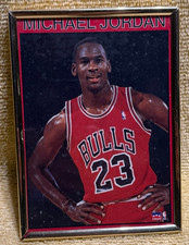 Vintage 1988 Rare Michael Jordan Starline Picture in 5 x 7 Frame + BONUS picture