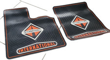 International Trucks 9000 Series Floor Mats (Rubber, International Logo) picture
