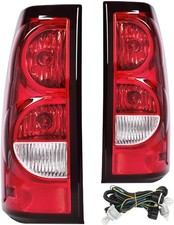 Tail Lights Fit Chevy Silverado 2003-2006,w/Wiring Harness picture
