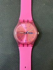 NEW Swatch Rebel Rubber Strap Day-Date Swiss Watch - Pick Color picture