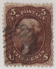 US 1862 Thomas Jefferson Scott #75 Used picture