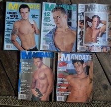 MANDATE Magazine Lot 5 Issues 1997-2000 Vintage  Collection picture