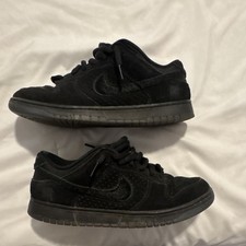 Nike SB Dunk Low Black Skateboarding Shoes Men's US 10.5 Medium (D) picture