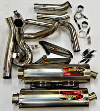 APRILIA RSV 1000 WSB FULL 60mm AKRAPOVIC EVOLUTION EXHAUST SYSTEM SUPER RARE picture