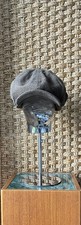 RRL Ralph Lauren Herringbone Newsboy Cap L 61cm Linen Silk Wool Brown NWOT picture