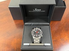 Sinn U1-T SDR Fully Tegimented on H-Link Bracelet 2019 LNIB picture