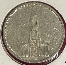 Germany 1935 A 5 Reichsmark Circulated World Coin P-KM-86 Circulated World Coin picture