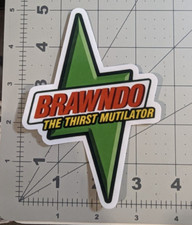 BRAWNDO The Thirst Mutilator die-cut vinyl sticker from Idiocracy movie picture