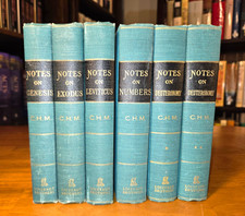 C. H. Mackintosh Notes on the Pentateuch Loizeaux 1965 HC *GOOD* See 