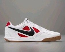 NEW Men's (CHOOSE SZ) NIKE Gato Shoes IB8509-100 WHITE / BLACK / GYM RED CHICAGO picture