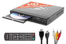 Oakcastle DVD100 Mini DVD Player for TV Multi-Connection Multi-Region Slim Des.. picture