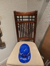 1980's N.Y. Mets Replica Helmet Signed By Dykstra, Gooden, Strawberry, & Johnson picture