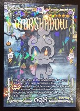 MARSHADOW - POKEMON PRISMA HALLOWEEN RARE CCG HOLO picture