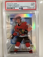 2023-24 Skybox Ex2000 - Connor Bedard #109 White Rainbow Credentials (RC) picture