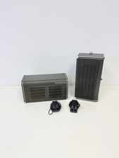 Set Of 2 Vintage Sanyo Stereo AM/FM Speaker Set Stereophonic Tested picture