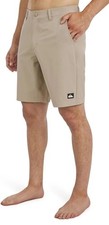 New Quicksilver Men’s Beige Stretch Hybrid Shorts 9