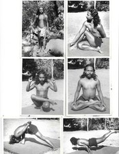 Transcendental Meditation movement by B. Devendra MONK 1960 yoga photos picture