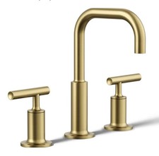 Kohler K-14406-4-2MB BRAND NEW- Purist 1.2 GPM Widespread Faucet w/ Pop Up Drain picture