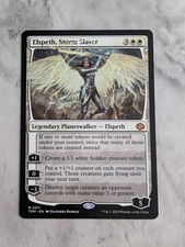 Elspeth, Storm Slayer | MTG TDM Tarkir Mythic Legendary Planeswalker Tokens | NM picture