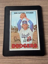 1967 Topps Don Sutton #445 Los Angeles Dodgers Vintage Second Year Card picture