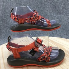 Chaco Sandals Youth 5 Zx/1 Ecotread Speck Grenadine 4.0 Strappy Orange J180262 picture