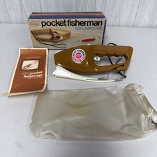 Vintage 1972 Popeils Pocket Fisherman Spin Casting Original Box Paperwork picture