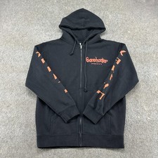 Bonehunter Hoodie Mens M Black Skull Dark Blood Reincarnation System Black Metal picture