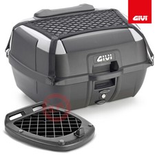 GIVI MONOLOCK B45+ PLUS BLACK 45 LITRE UNIVERSAL PLATE KIT TRUNK CASE picture