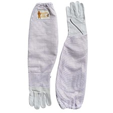 Massive Bee Store Beekeeping Gloves with Goat Skin Leather Palm and 3-Layer M... picture