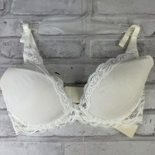 NATORI Feathers Underwire Contour Bra 730023 White 30D New With Tags picture