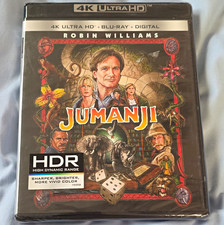 Sony Jumanji 4K UHD Blu-ray + Digital Copy HDR PG Robin Williams picture