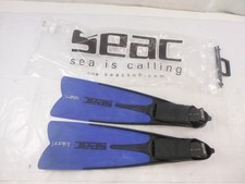 Pair Seac Sub Pinne Talent Camo Blue 71-24CB/43-44 Swim Fins Size 9.5-10 picture