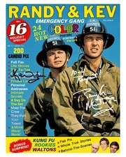 Randolph Mantooth Kevin Tighe 8x10 Autograph Reprint 16 Magazine Emergency picture