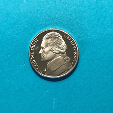 1993 S Jefferson PROOF Nickel picture