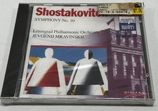 Shostakovich: Symphony No.10 / Mravinskij ~ CD (Nov-1996, Leningrad Masters) NIP picture