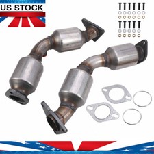Pair High Flow Catalytic Converter 644029 644030 For 2008-2013 Infiniti G37 3.7L picture